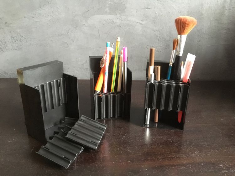 กล่องโชว์ของ ใส่เครื่องสำอาง ดินสอ รูปที่ 2