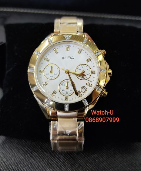 นาฬิกาข้อมือผู้หญิง Alba Lady รุ่น AT3D12X1 แบรนด์อัลบ้า บริษัทเดียวกับ SEIKO รูปที่ 1