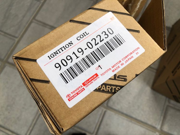 Coil คอยจุดระเบิด สวิตกระจก โช๊คฝากระโปรงหน้า Toyota LEXUS DENSO 90919 02230 Landcruiser VX80 VX100 CYGNUS LX470 LS460 รูปที่ 3