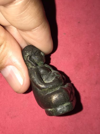 หล่อโบราณ พระสังกัจจายน์ หลวงพ่อพิธ วัดฆะมัง อำเภอโพทะเล จังหวัดพิจิตร ปี24xx ขนาดประมาณ 2x3 ซม.เนื้อสำริดเงิน มีน้ำหนัก เนื้อจัด ผิวพระจะมี รูปที่ 3