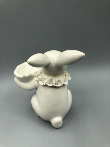 กระต่าย งานPocelain ไว้ใส่ของจุกจิก  รูปที่ 3