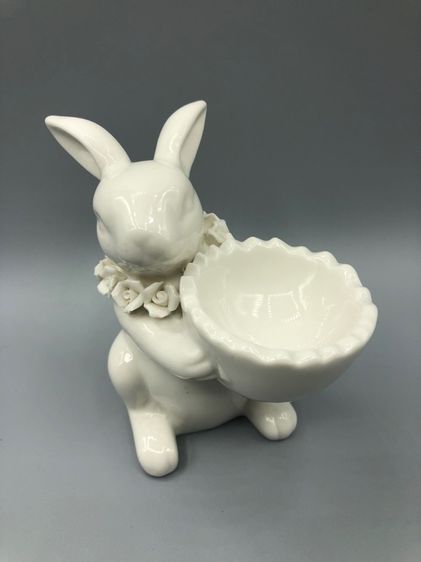 กระต่าย งานPocelain ไว้ใส่ของจุกจิก 