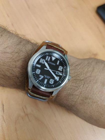 Citizen Eco-Drive 200m Military Gent's Watch AW1410-24E รูปที่ 6