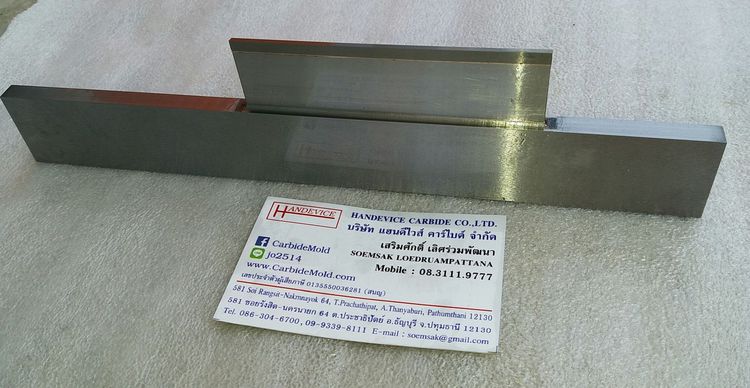 รับทำงาน งาน NEW  งาน Rework เปลี่ยนแผ่น Carbide Centerless Blade - Regrind Blade รูปที่ 6
