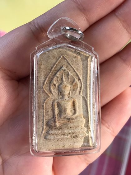 พระกรุวัดเงินคลองเตย พิมพ์นาคปรก เนื้อผง พิมพ์พิเศษหายาก สภาพสวยมาก สมบูรณื เก่า แท้ เดิม หายาก พร้อมเลี่ยมพลาสติก  พุทธคุณ ปรากฏพุทธคุณเด่น รูปที่ 5