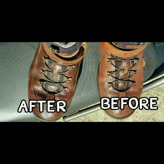 ซ่อมสร้อยข้อมือหนังถลอก สปากระเป๋า สีย้อมหนัง halo paint รูปที่ 8