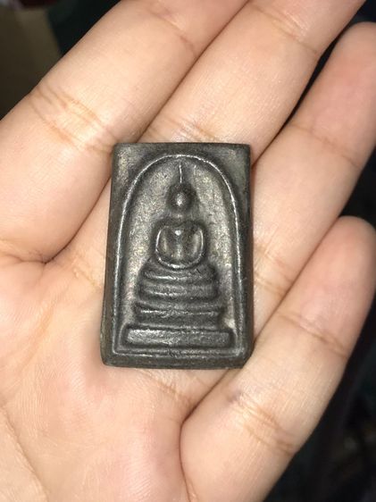 พระสมเด็จ หลวงปู่นาค วัดระฆัง พิมพ์ใหญ่ หลังแบบ ตอก 2 โค็ด ปี 2495 เนื้อตะกั่วถ้ำชา เหี่ยว ย่น สีจืดแล้ว สภาพสวยสมบูรณ์ เก่า แท้ หายากครับ รูปที่ 7