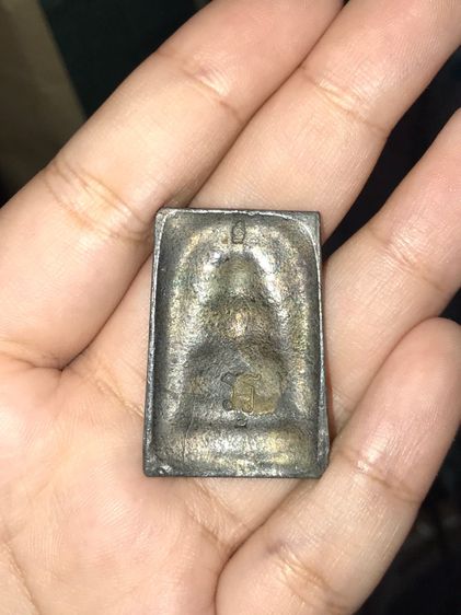 พระสมเด็จ หลวงปู่นาค วัดระฆัง พิมพ์ใหญ่ หลังแบบ ตอก 2 โค็ด ปี 2495 เนื้อตะกั่วถ้ำชา เหี่ยว ย่น สีจืดแล้ว สภาพสวยสมบูรณ์ เก่า แท้ หายากครับ รูปที่ 8