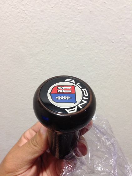 หัวเกียร์ ALPINA แท้ แบบลายไม้เข้ม ของใหม่ ประมูลยะฮูมาไม่เคยแกะออกมาใช้งาน รูปที่ 11