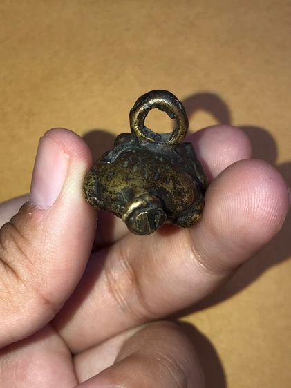 หล่อโบราณ พญาหมู เสี่ยงทาย ใต้ท้องมียันต์ เนื้อทองผสม หูขวาง มีหูในตัว ผิวมะระ แห้งเหี่ยว ขึ้นคราบ รูปแบบสวยงาม สภาพสมบูรณ์ สุดclassic เก่า  รูปที่ 6