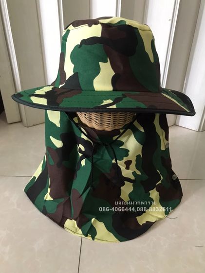หมวกคลุมหน้า หมวกปีกคลุมหน้า หมวกปีกรอบ หมวกปีก รูปที่ 7