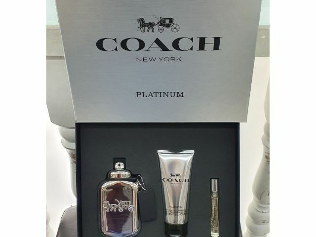เซ็ตน้ำหอมโค้ชแท้  Platinum for Men Gift Set  รูปที่ 2