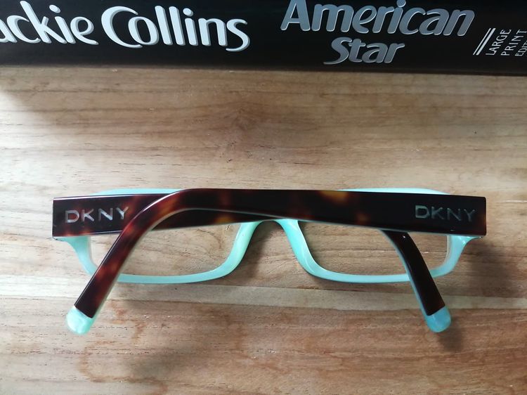 Donna Karan DKNY DY4585B 3388 Havana Clear Eyeglasses size 50-17-135 กรอบแว่นของแท้มือสอง เลนส์ติดค่าสายตาเจ้าของเดิม ของใหม่ราคา 5400 รูปที่ 9