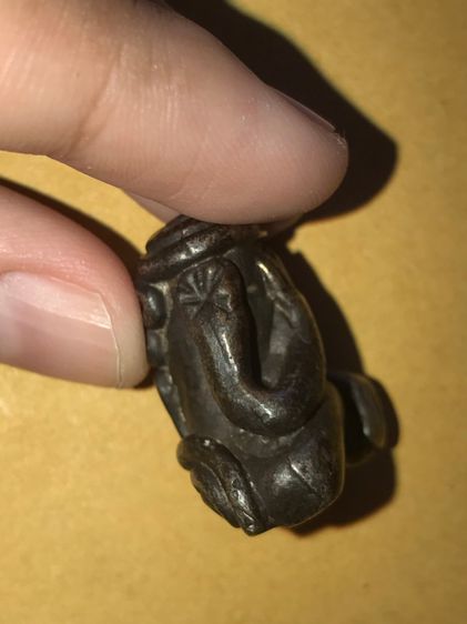 พระปิดตา ยันต์ยุ่ง หลวงพ่อ ทับวัดทอง พิมพ์ตุ๊กตา ยันต์น่อง เนื้อสัมฤทธิ์เงิน ขนาดใหญ่ สภาพสวยมาก เก่า แท้ แปลก หายาก รูปที่ 3