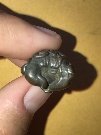 พระปิดตา พิมพ์ยันต์ยุ่ง ยันต์น่อง หลวงพ่อทับ วัดทอง เนื้อสำริด สวยงามตามธรรมชาติ แท้ 100เปอร์เซ็น รูปที่ 5