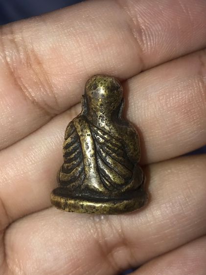 หล่อโบราณ หลวงพ่อเงิน วัดบางคลาน รุ่นแรก พิมพ์นิยม ขนาดหนัก 1 บาท ตำหนิครบ เนื้อทองผสม สภาพสวย สมบูรณ์ เก่า แท้ หายาก รูปที่ 8