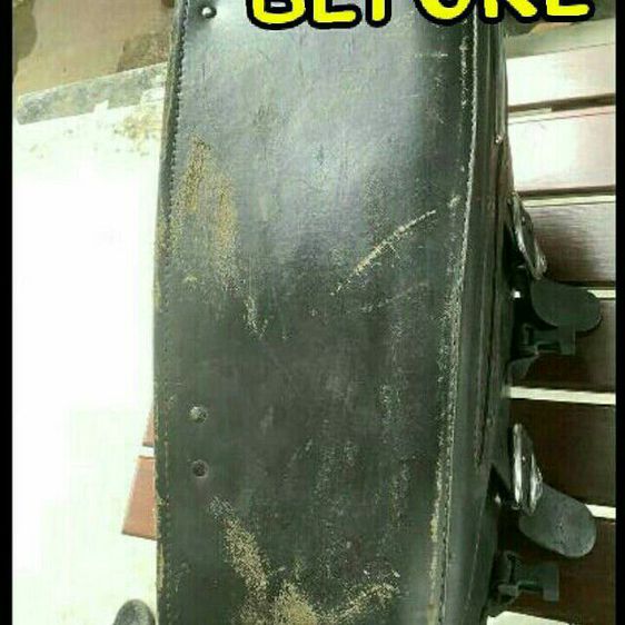 ฟื้นฟูพื้นผิวเครื่องหนัง รองเท้าหนังถลอก ซ่อมรองเท้าคัชชู สีทาหนัง  รูปที่ 2