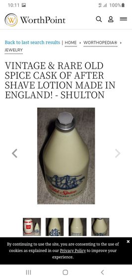 Vintage Old Spice After Shave Lotion Made in England รูปที่ 9