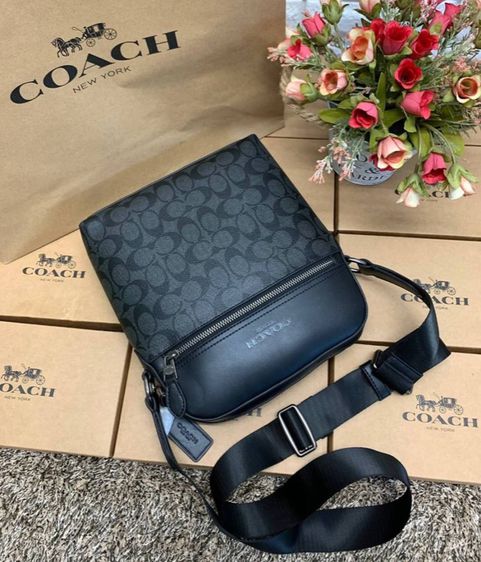 Coach กระเป๋าผู้ชาย 9 นิ้ว  รูปที่ 5