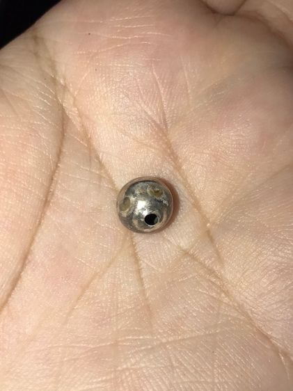 สร้อย และ จี้ เนื้อเงิน งานศิลปะ Hand Made ทรงโบราณ ผิวเดิมๆ เก่า แท้ แปลก หายาก  เหมาะอย่างยิ่ง สำหรับคนที่ชอบงานศิลปะ หนุนโชคหนุนดวง หนุนล รูปที่ 7