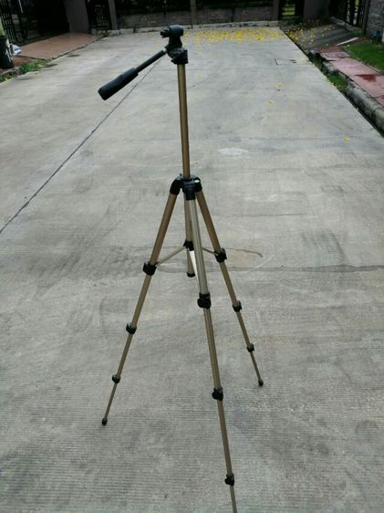 ขายขาตั้งกล้อง genova รุ่น  45612 วัสดุเป็นอลูมิเนียมอัลลอย สีบรอนซ์ทอง 6061 มี ระดับน้ำ รูปที่ 4