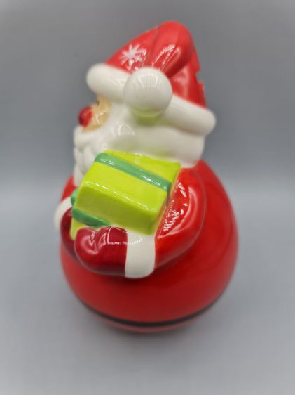 กระปุกออมสินซานต้าครอส เซรามิค รูปที่ 2