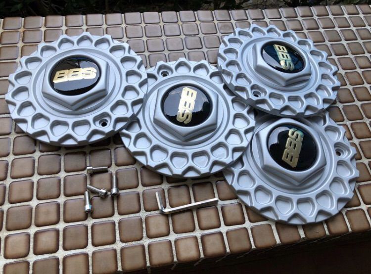 ฝาดุมล้อ BBS RS 1 รังผึ้ง หน้า 17 Cm. สีบรอนซ์เงิน และ สีดำ ซื้อมายังไม่ได้ใช้ รูปที่ 5