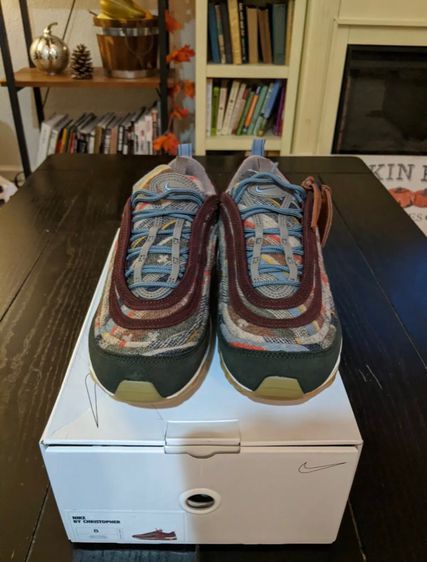 รองเท้า Nike X Pendleton Air Max 97 Custom 'By You' ไซส์ US8 ของแท้ มือหนึ่ง รูปที่ 5