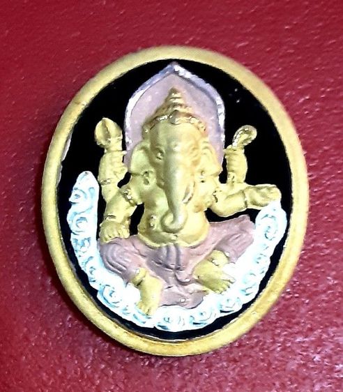 เหรียญพระพิฆเนศกรมศิลปากร ปี2547 ลงยา มีหลายสี รูปที่ 13