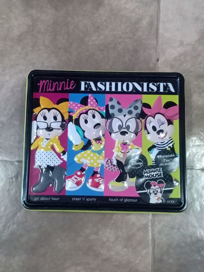 กล่องเหล็ก Minnie Fashionista ลิขสิทธิ์แท้จาก Disney รูปที่ 2