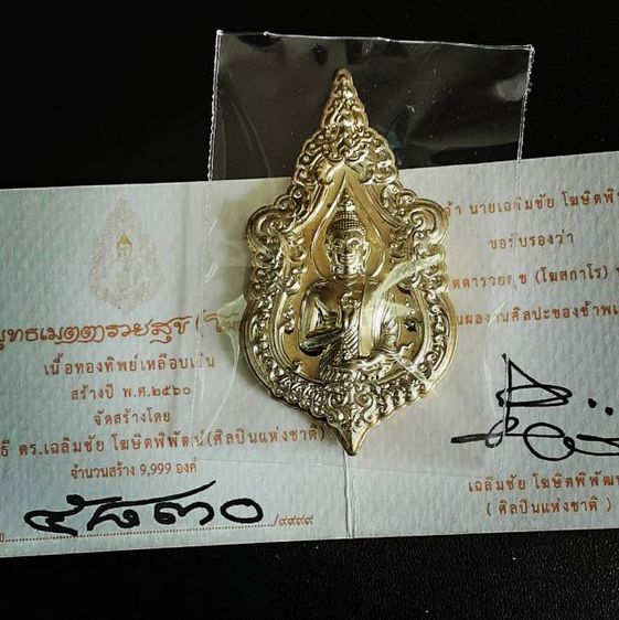 เหรียญพระพุทธเมตตารวยสุข โฆสกาโร รูปที่ 13