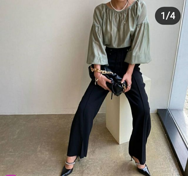 ส่งต่อเสื้อเกาหลี สีมิ้นต์ รูปที่ 3