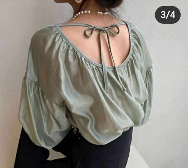 ส่งต่อเสื้อเกาหลี สีมิ้นต์ รูปที่ 2