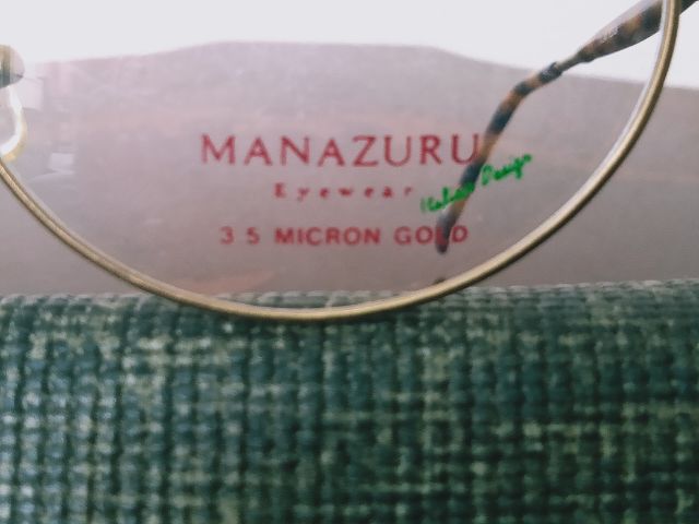 ขอขายกรอบแว่นตาที่ไม่ผ่านการใช้งานของยี่ห้อ Manazuru รุ่น611 made in Japan วัตถุมี 3.5 micron gold  รูปที่ 5