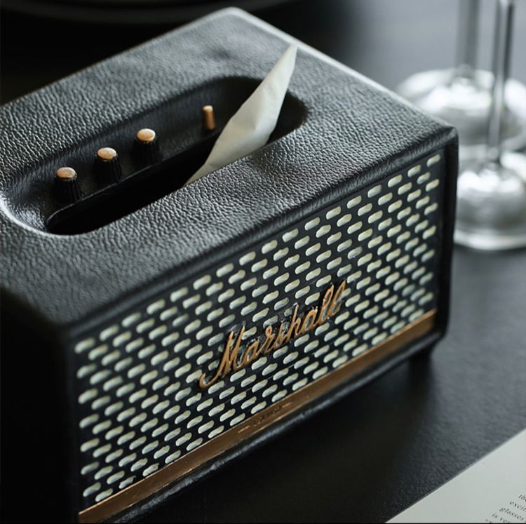 กล่องใส่กระดาษ เช็ดชู เก๋ๆ แบบลำโพงมาเชลล์ รูปที่ 3