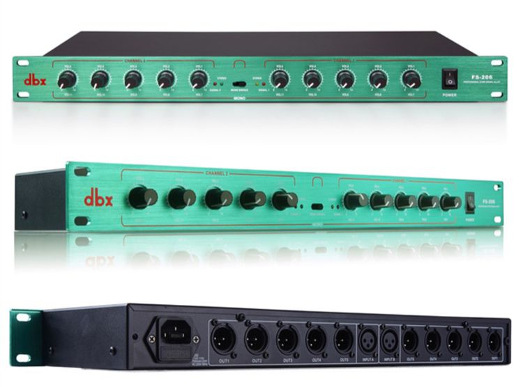 ตัวขยายช่องส่งสัญญานเสียง เพิ่ม 10 ช่อง ของเครื่องเสียง Dbx FS 206 รูปที่ 8