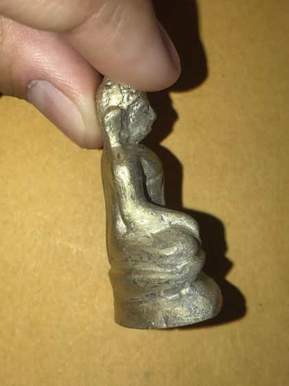 พระกริ่ง ไฟดับ ปี 2516 หลวงพ่อทบ วัดชนแดน เพชรบูรณ์ เนื้อทองผสม อุดผง ก้นทองแดง เก่า แท้ แปลก หายาก รูปที่ 3