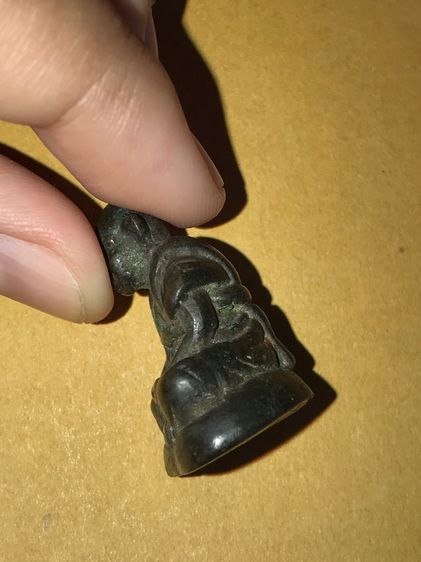 รูปเหมือนหลวงปู่สุข วัดโพธิ์ไทรทอง เนื้อนวะ เก่า แท้ แปลก หายาก ไม่ทราบปี  รูปที่ 3