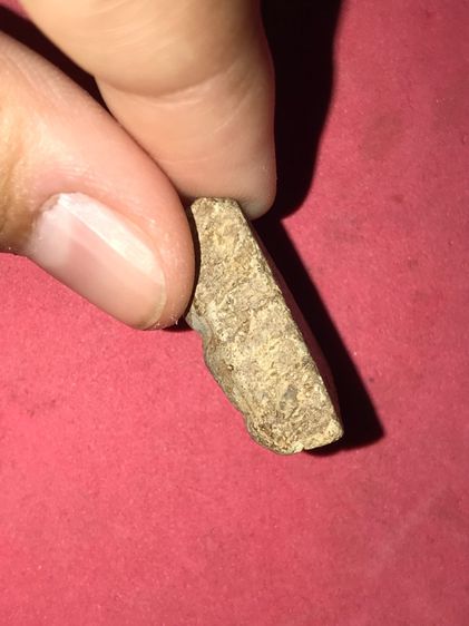 พระนางพญา วัดพระศรีรัตนมหาธาตุ จังหวัดพิษณุโลก พิมพ์เทวดา หลังลายนิ้วมือ เนื้อดินเผา สีเขียว มีคราบกรุมวลสารครบ จัด ละเอียด มีเม็ดกรวดทราย อ รูปที่ 9