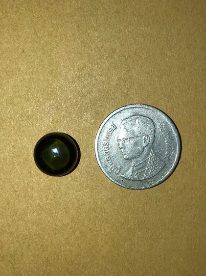 เพชรพญานาค สีดำ ขนาดและรูปทรงกลมมน มีน้ำหนัก ไม่มีฟองอากาศ เก่า แท้ แปลก หายาก  รูปที่ 3