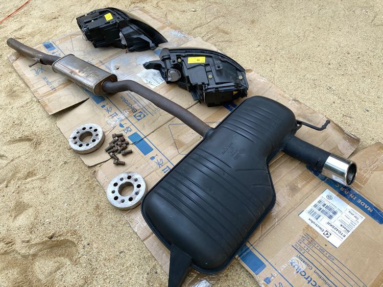 ท่อไอเสีย ไฟหน้า Adapter ล้อ AUDI TT Coupe MK1 ยี่ห้อ LEISTRITZ AudiTT รูปที่ 2