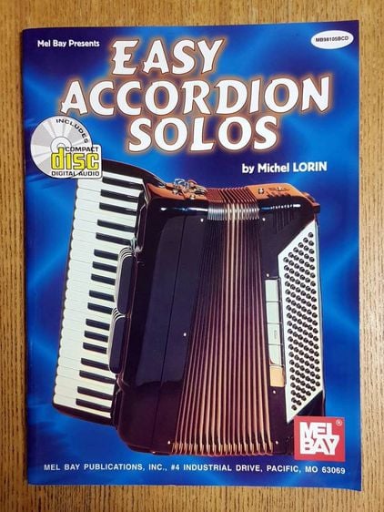 Easy Accordion Solos Book - CD