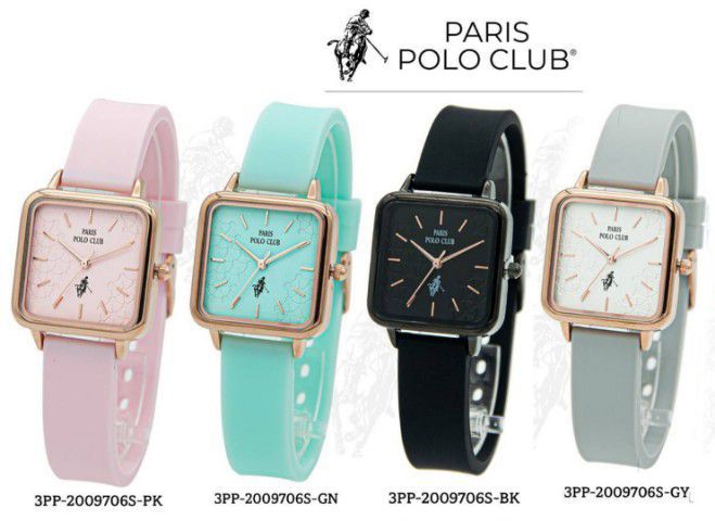 Paris Polo Club นาฬิกาข้อมือผู้หญิง สายซิลิโคน รุ่น 3PP-2009706S รูปที่ 1
