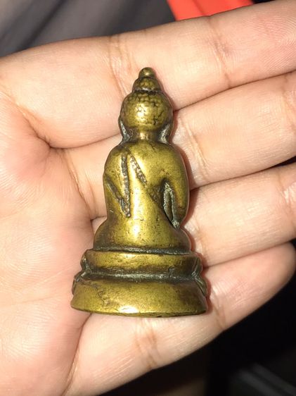 พระกริ่ง เนื้อทองผสม กริ่งดัง ปี 25xx ขนาดจัมโบ้ กริ่งดัง ไม่ตอกโค๊ต เนื้อทองผสม คราบเบ้าตามซอกเดิมๆ มีคราบตามธรรมชาติของการหล่อ ดูพิมพ์มีคว รูปที่ 8