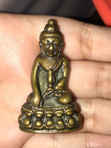 พระกริ่ง เนื้อทองผสม กริ่งดัง ปี 25xx ขนาดจัมโบ้ กริ่งดัง ไม่ตอกโค๊ต เนื้อทองผสม คราบเบ้าตามซอกเดิมๆ มีคราบตามธรรมชาติของการหล่อ ดูพิมพ์มีคว รูปที่ 7