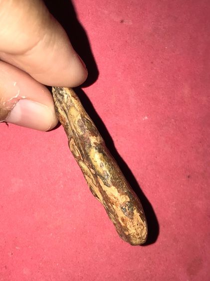 พระลีลา เม็ดขนุน พระกรุ เนื้อดินเผา เหี่ยวย่น หลุดร่อน มวลสารครบ ลักษณะพิมพ์ตัวยาว ขาสั้น หลังลายนิ้วมือ หยิบมือ อย่างสวย เก่า แท้ แปลก หายา รูปที่ 4