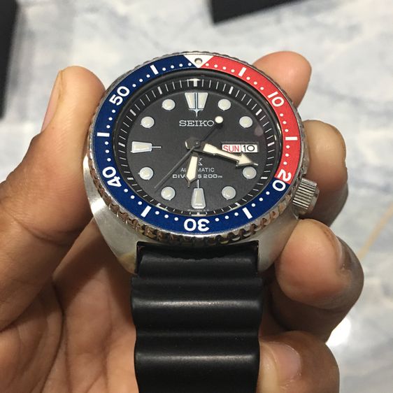 นาฬิกาผู้ชาย SEIKO Prospex เต่า Pepsi กันน้ำลึก 200 เมตร รูปที่ 2