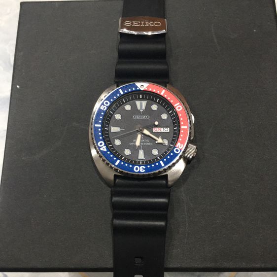 นาฬิกาผู้ชาย SEIKO Prospex เต่า Pepsi กันน้ำลึก 200 เมตร รูปที่ 3