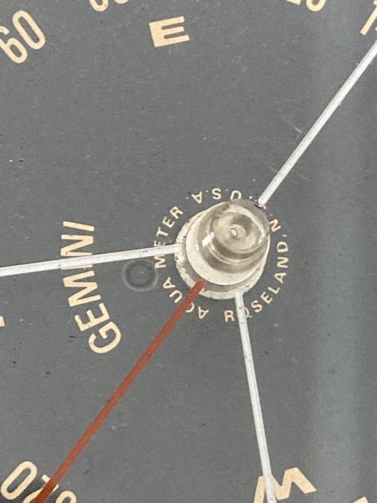 ขายเข็มทิศโบราณติดในเรือรบทหารอเมริกาช่วงสงครามโลกครั้งที่2 vintage compass military WW II Gemini AquaMeter made in usa 1940’s  รูปที่ 5