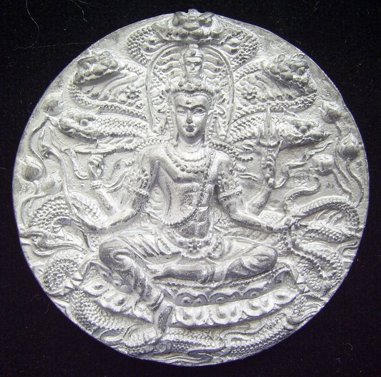 เหรียญจตุคามรามเทพ รุ่น มหาปาฎิหารย์มั่งมีทรัพย์ ปีพ.ศ. 2550 เนื้อแร่เงินล้าน